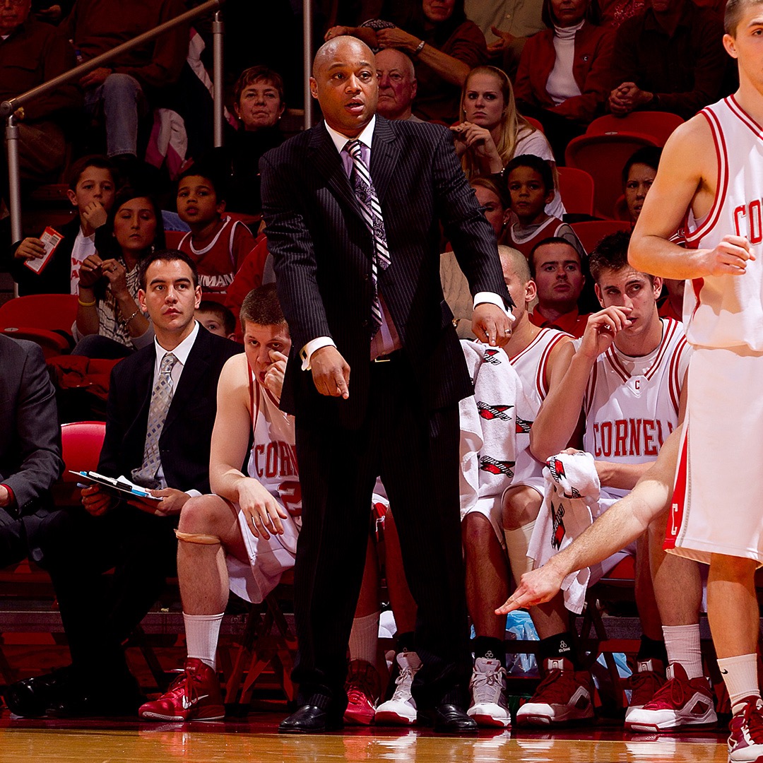 Cornell sideline