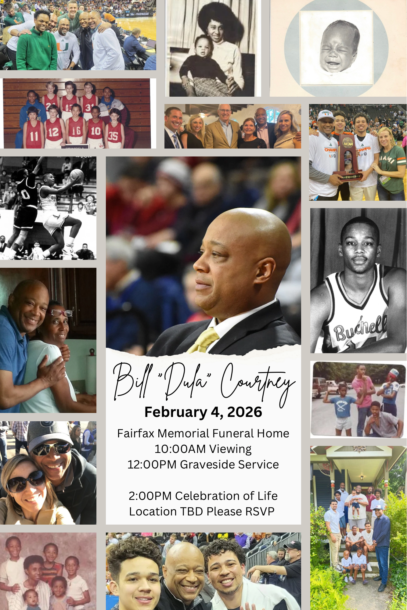 Celebration of Life - February 4, 2026 - Click to RSVP