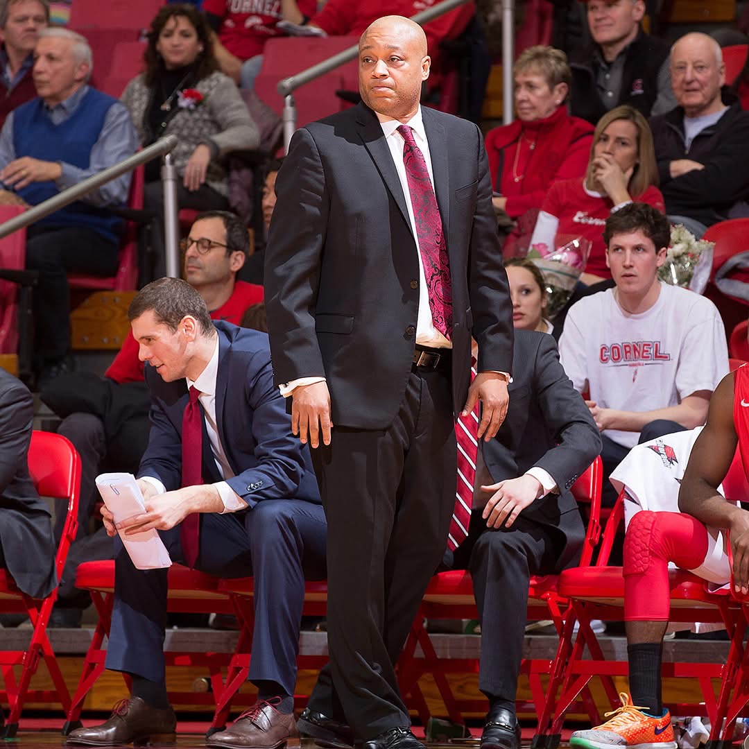 Coach Bill Courtney at Cornell